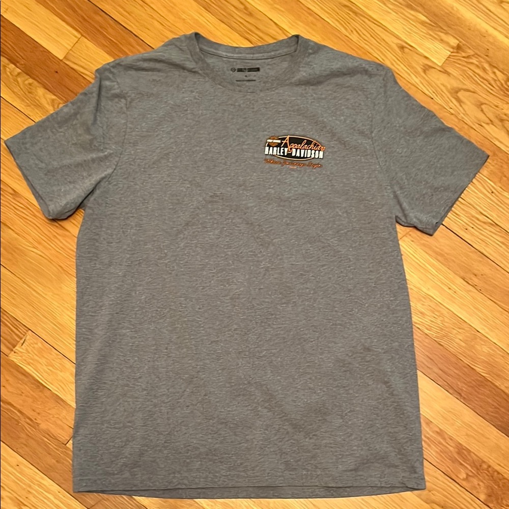 Gray Harley-Davidson Men's T-Shirt Size XL